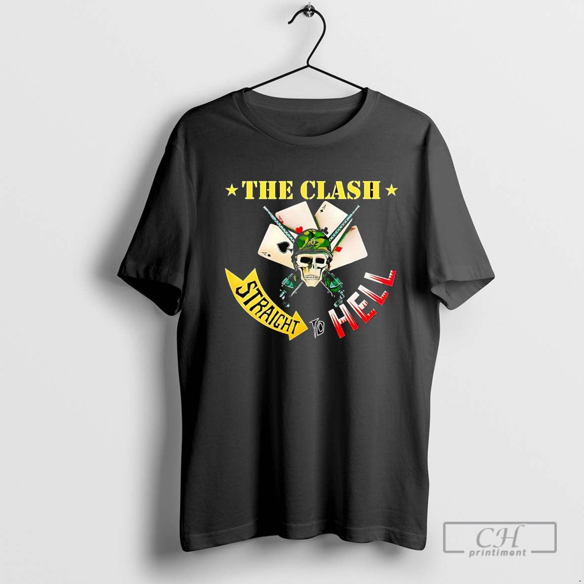 Clash Straight To Hell TShirt Elegant Collection