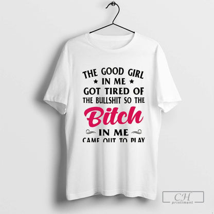 Good Me Got Tired Bullshit So Sweatshirt Designer Gift