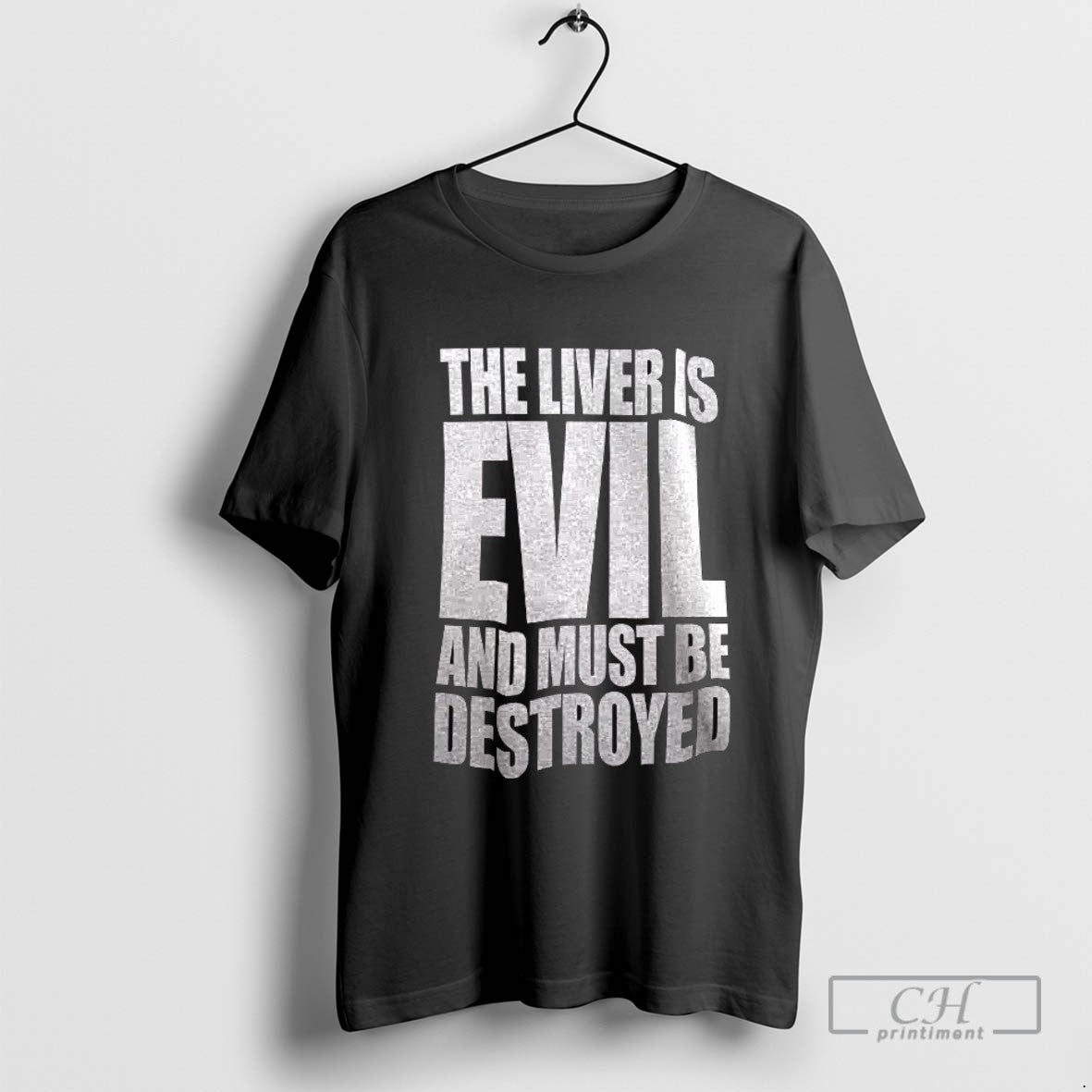 Liver Is Evil And Must Be Destroyed Sweatshirt Designer Design