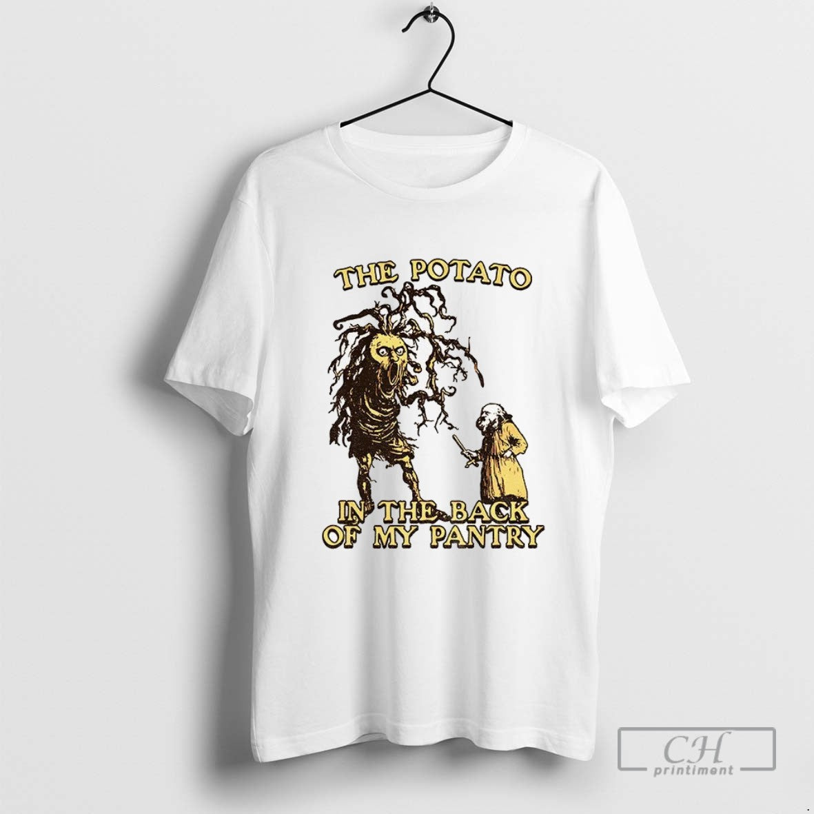 Potato Back My Pantry Tee Modern Collection