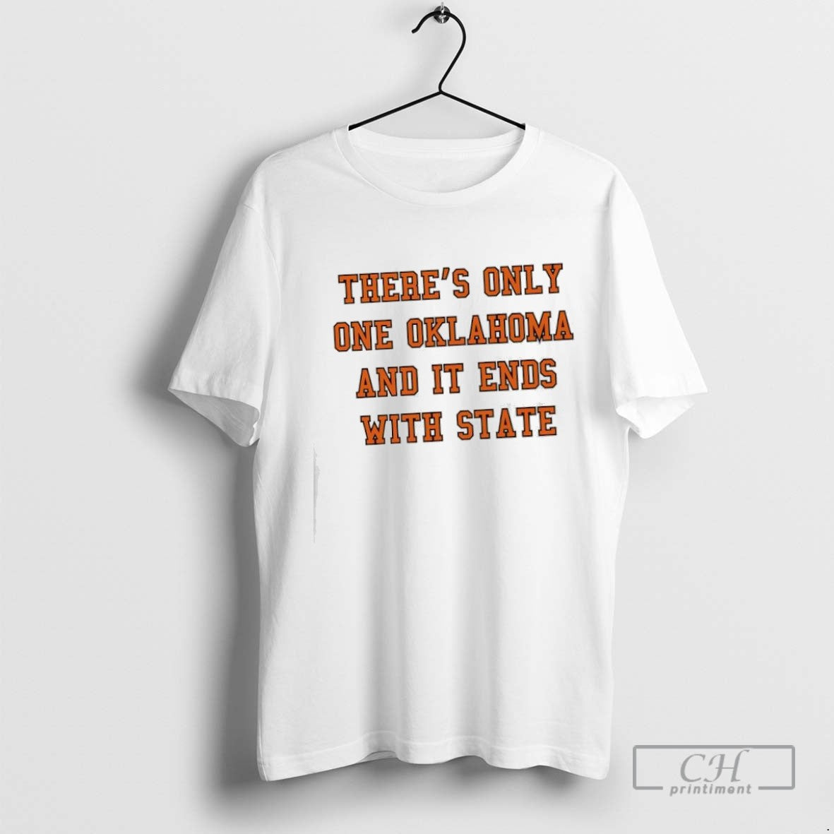 Theres Only One Oklahoma And It Ends State Tank Top Designer Apparel