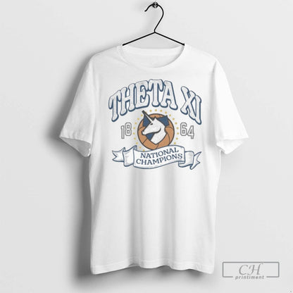 Theta Xi National Champions 1864 T Shirts Long Sleeve Exclusive