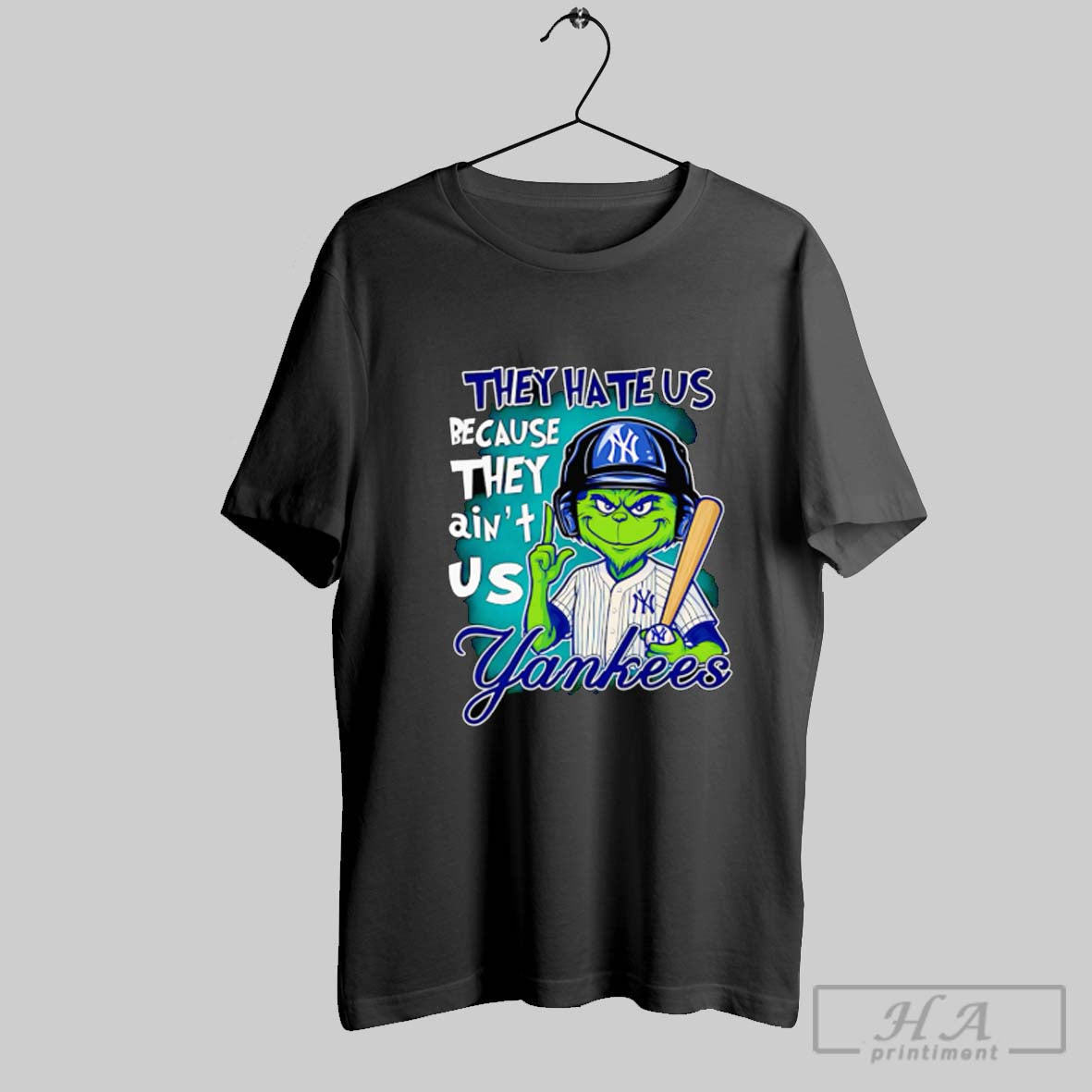 They Hate Us Because They Aint Us Yankees Grinch Long Sleeve Stylish