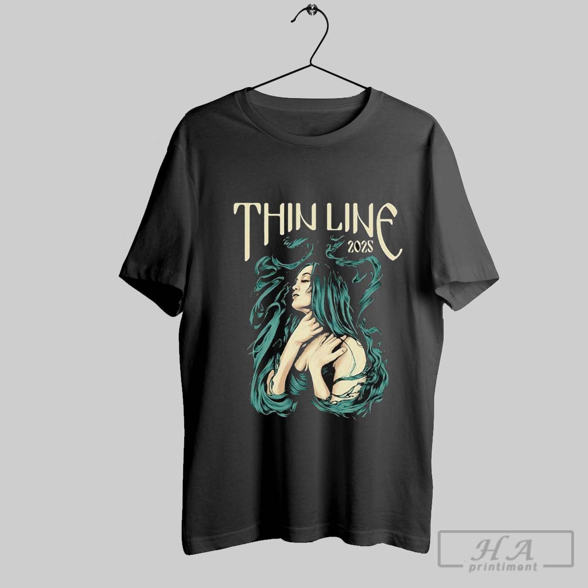 Thin Line 2025 Music T Shirts Tank Top Vintage Fashion