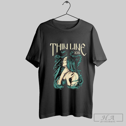 Thin Line 2025 Music T Shirts Tank Top Vintage Fashion