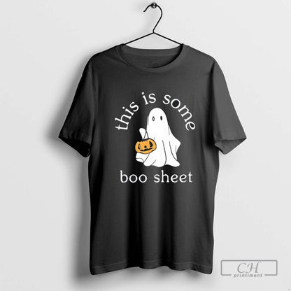 This Is Some Boo Sheet Ghost Halloween Long Sleeve Trendy Style