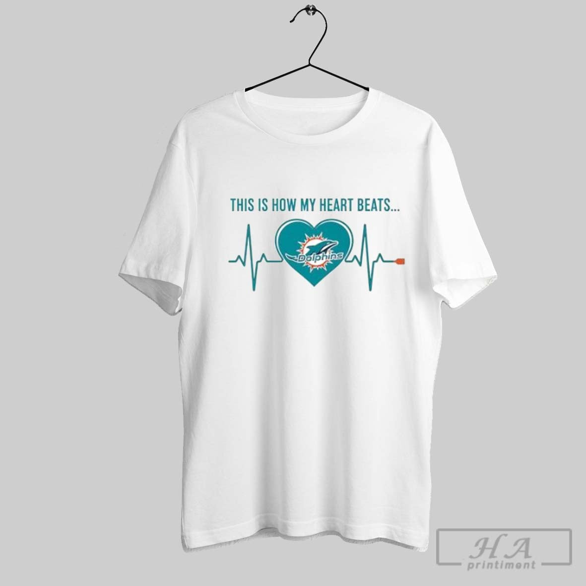 This Is How My Heart Beats Miami Dolphins Hoodie Stylish Apparel