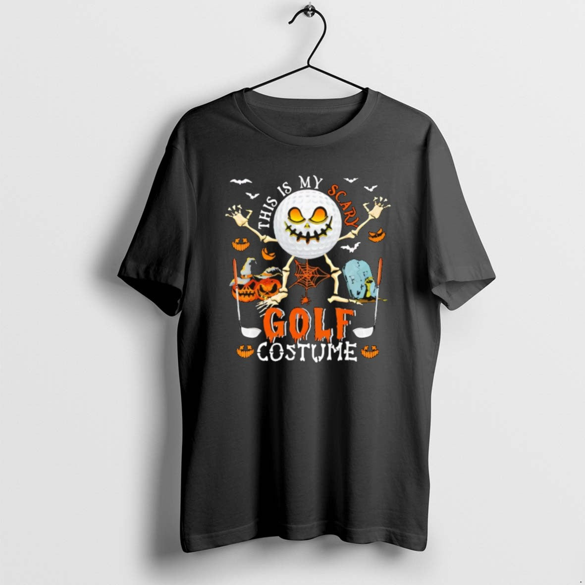 This Is My Scary Golf Costume Halloween T Shirts Hoodie Premium Art