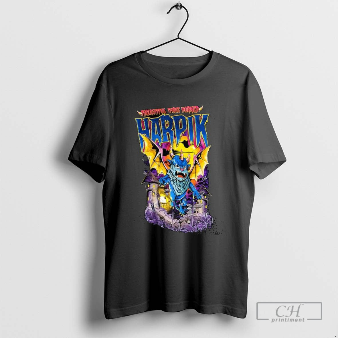Thoughtful Three Horned Harpik T Shirts Tank Top Classic Outfit