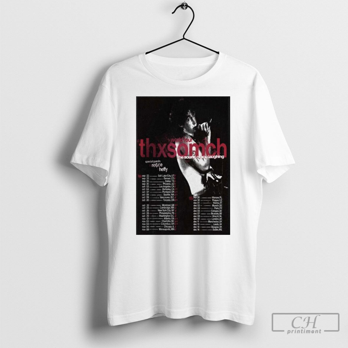 Thxsomch Tour North America Europe 2025 Sweatshirt Vintage Fashion