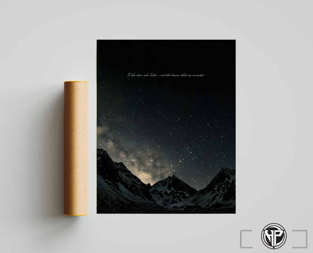 To Stars Who Listen Night Court Prints Velaris Prints Acotar Poster