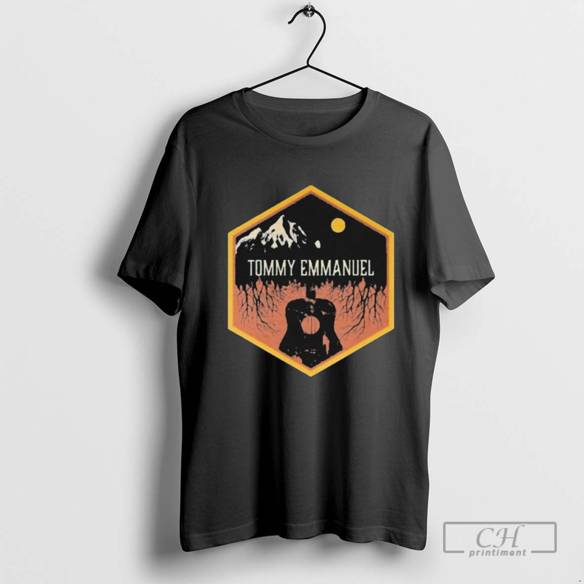 Tommy Emmanuel Roots TShirt Retro Merch