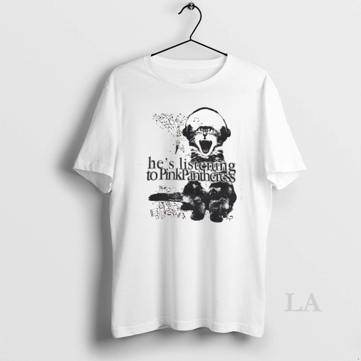 Cat Hes Listening To Pinkpantheress TShirt Classic Outfit