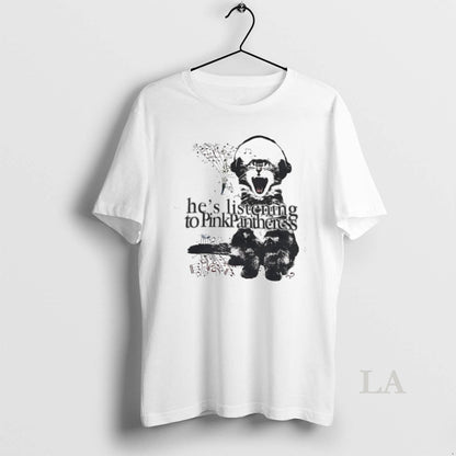 Cat Hes Listening To Pinkpantheress TShirt Classic Outfit