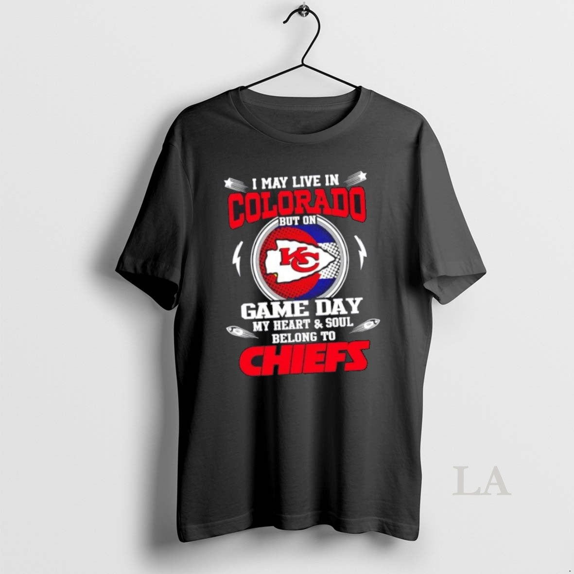 I May Live Colorado But Game Day My Heart And Soul Belongs Sweatshirt