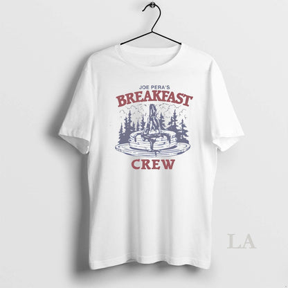 Pancake Joe Peras Breakfast Crew Sweatshirt Retro Apparel