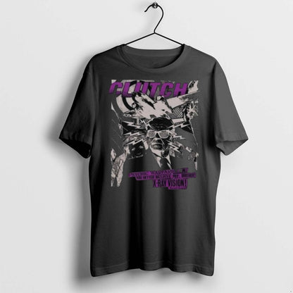 Premium Clutch X Ray Vision Long Sleve T Shirts Tank Top Retro Merch