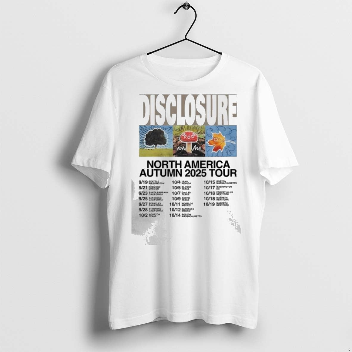 Premium Disclosure North America Autumn Tour 2025 T Shirts Shirt