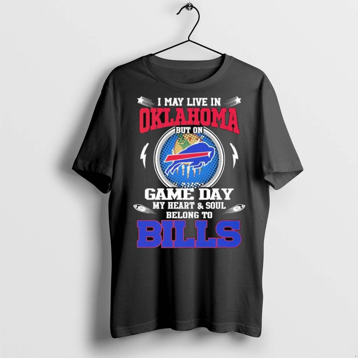 Premium I May Live Oklahoma But Game Day My Heart Soul Belong