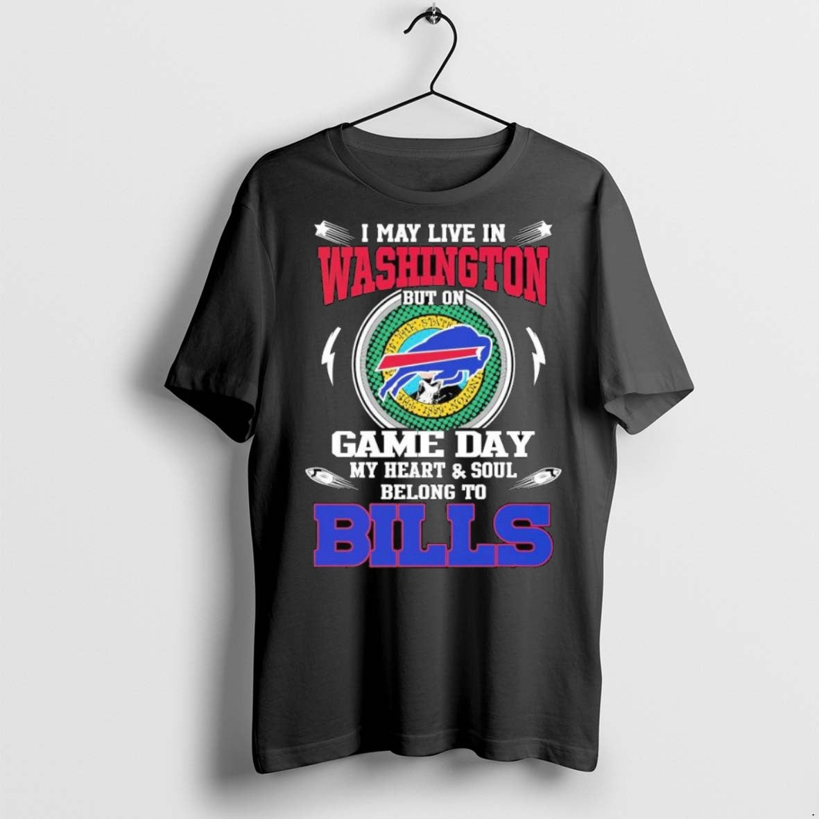 Premium I May Live Washington But Game Day My Heart Soul Belong Tank
