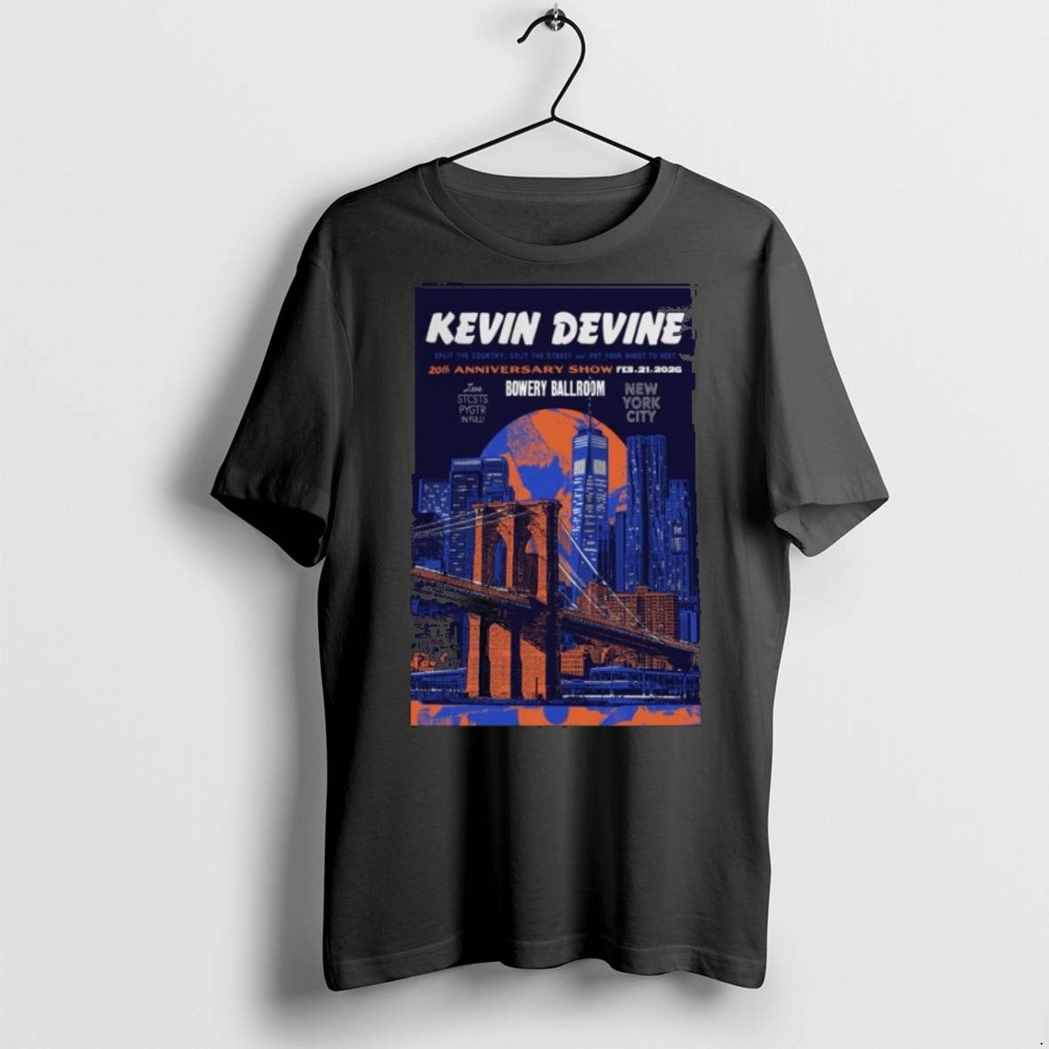 Premium Kevin Devine February 21 2026 Bowery Ballroom New York City