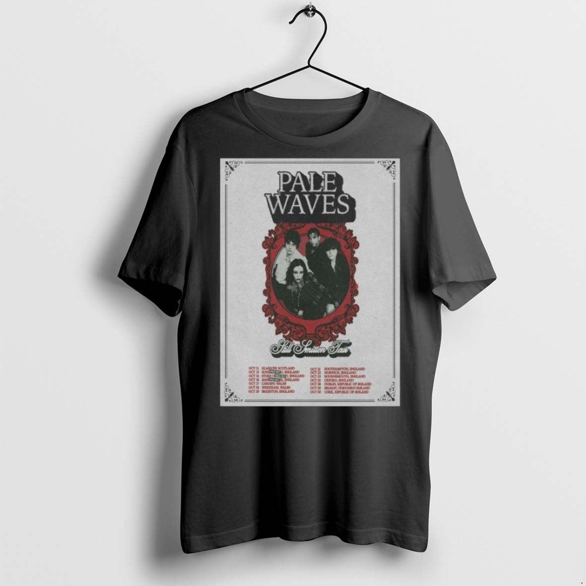 Premium Pale Waves Uk Ireland 2025 Still Smitten Tour Long Sleve T