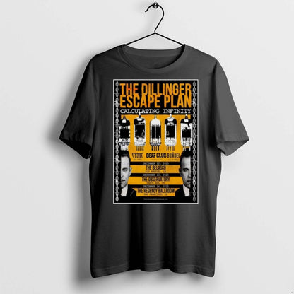 Premium Dillinger Escape Plan California December 12 14 2025 Tour