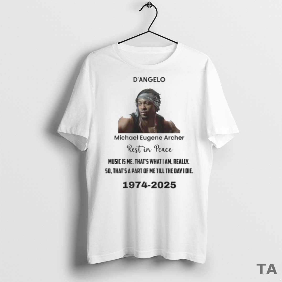 Rip Dangelo Michael Eugene Archer Music Is Me Thats What I Am Really