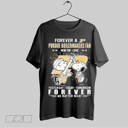 Snoopy And Charlie Brown Forever Purdue Boilermakers Win Or Lose