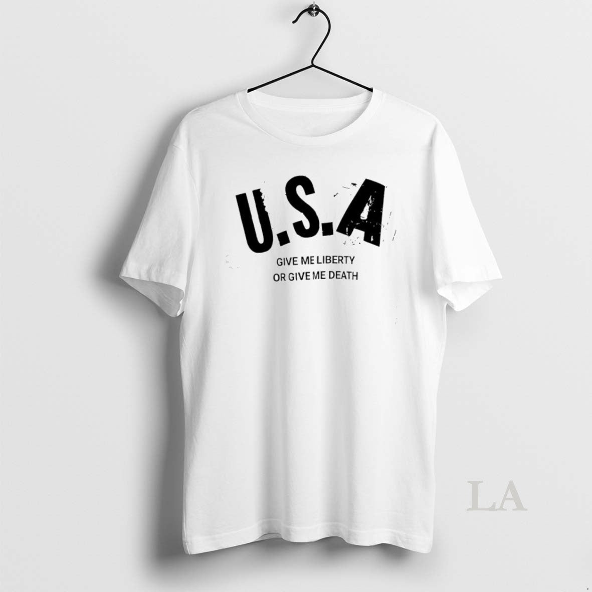 Usa Give Me Liberty Or Give Me Death TShirt Stylish Art
