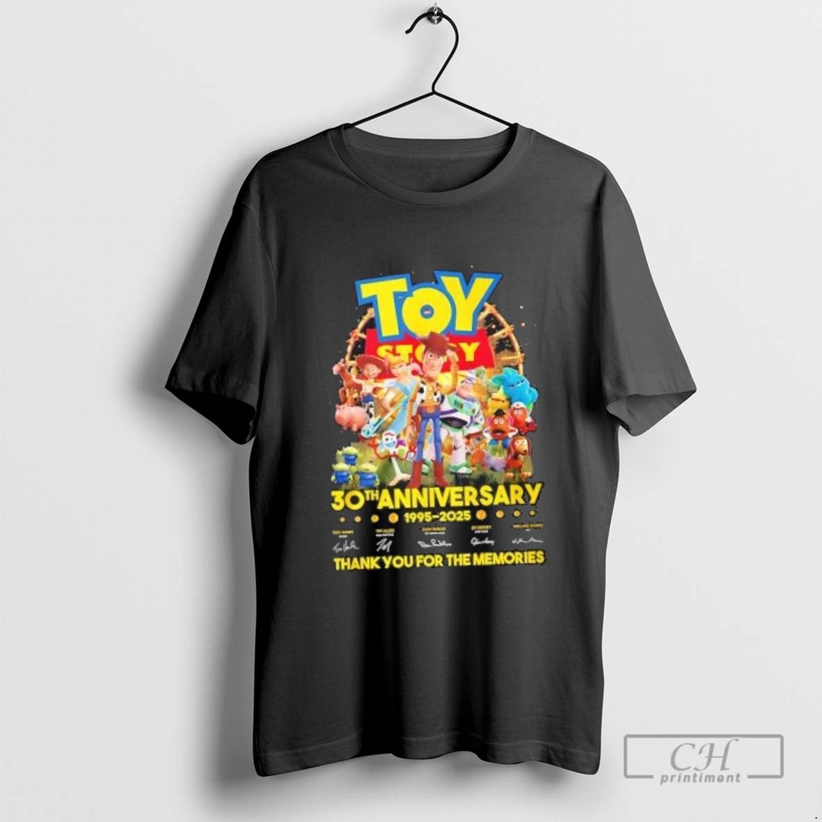 Toy Story 30Th Anniversary 1995 2025 Thank You Memories Tank Top