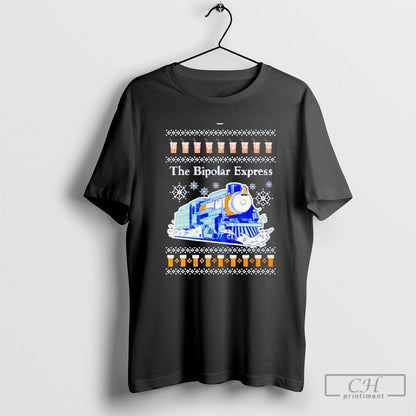 Train Bipolar Express Orament Black Tank Top Modern Design