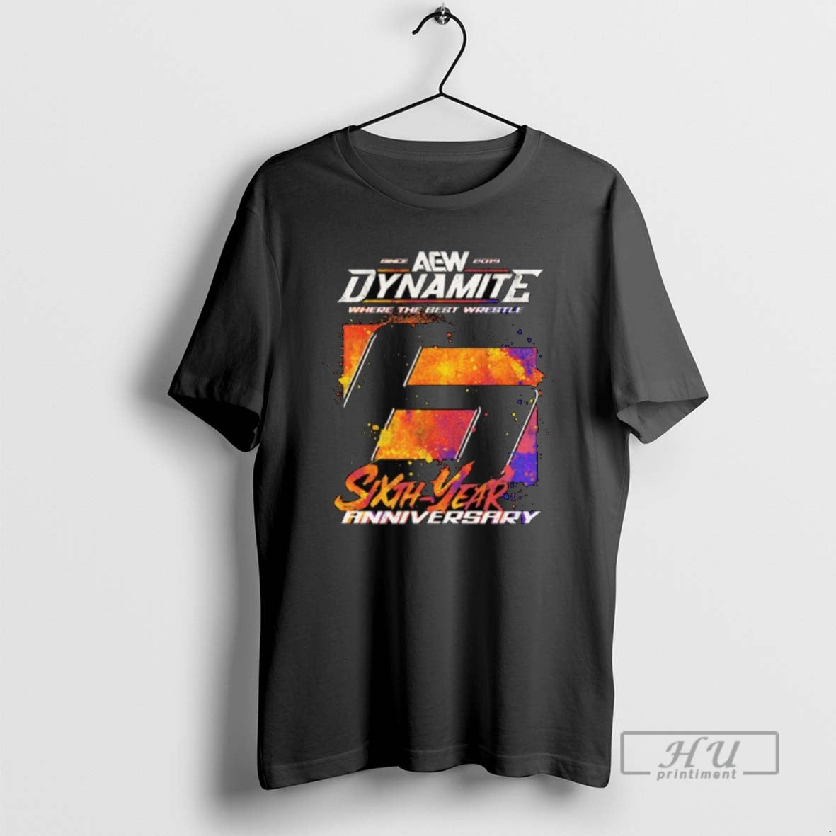 Trending Aew Dynamite Where Best Wrestle 6Th Anniversary Long Sleve T