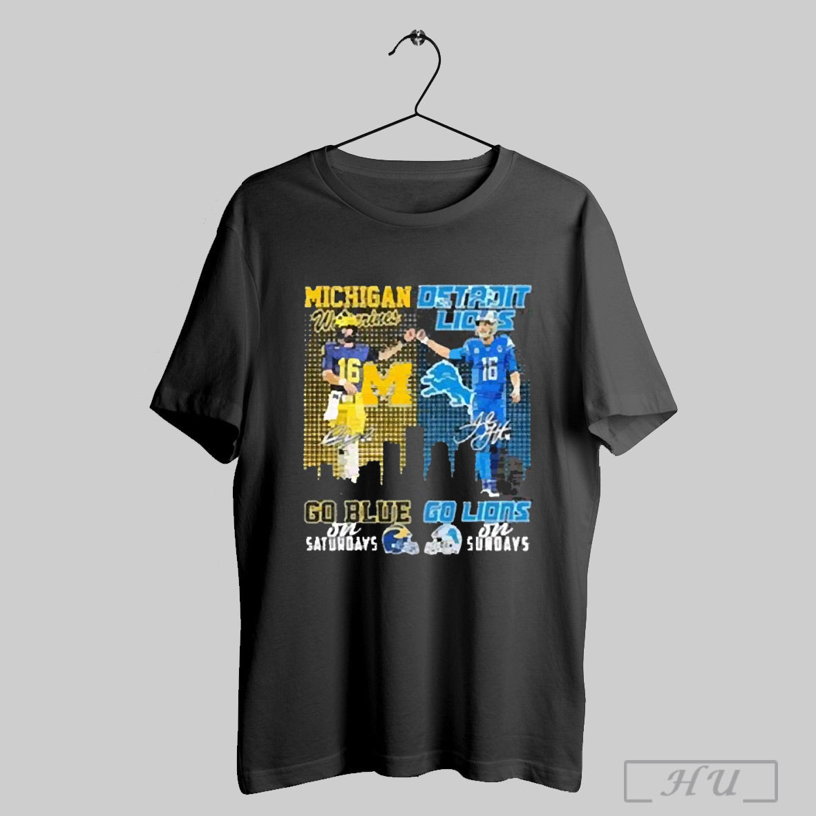 Trending Awesome Michigan Wolverines Go Blue Saturdays Detroit Lions
