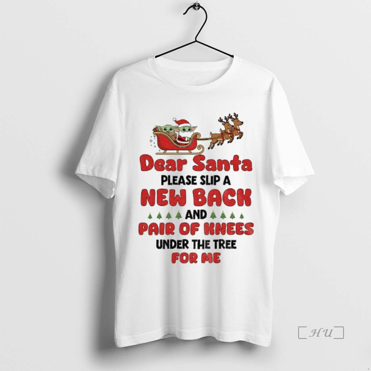 Trending Yoda Santa Claus Dear Santa Please Slip New Back And Pair