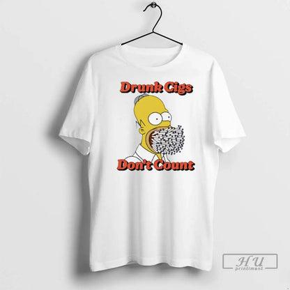 Trending Bart Drunk Cigs Dont Count T Shirts Long Sleeve Premium