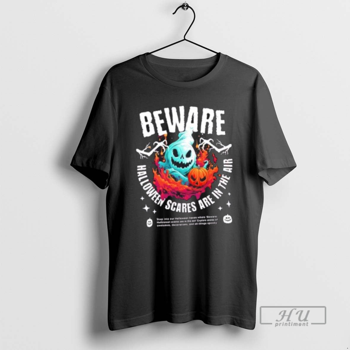 Trending Beware Halloween Scares Pumpkins Halloween T Shirts Long