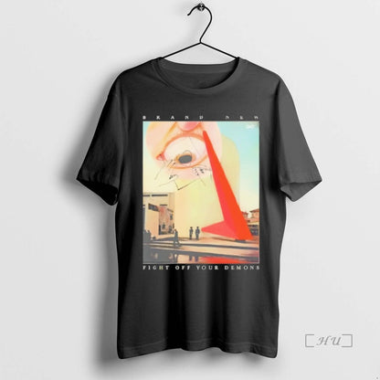 Trending Brand New Fight Off Your Demons Surreal Eye Sweatshirt