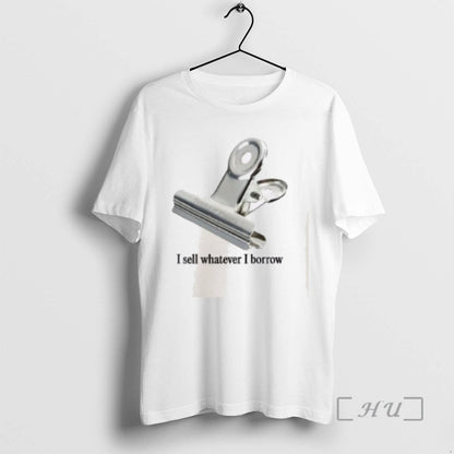 Trending Bricks Clip I Sell Whatever I Borrow TShirt Premium Design