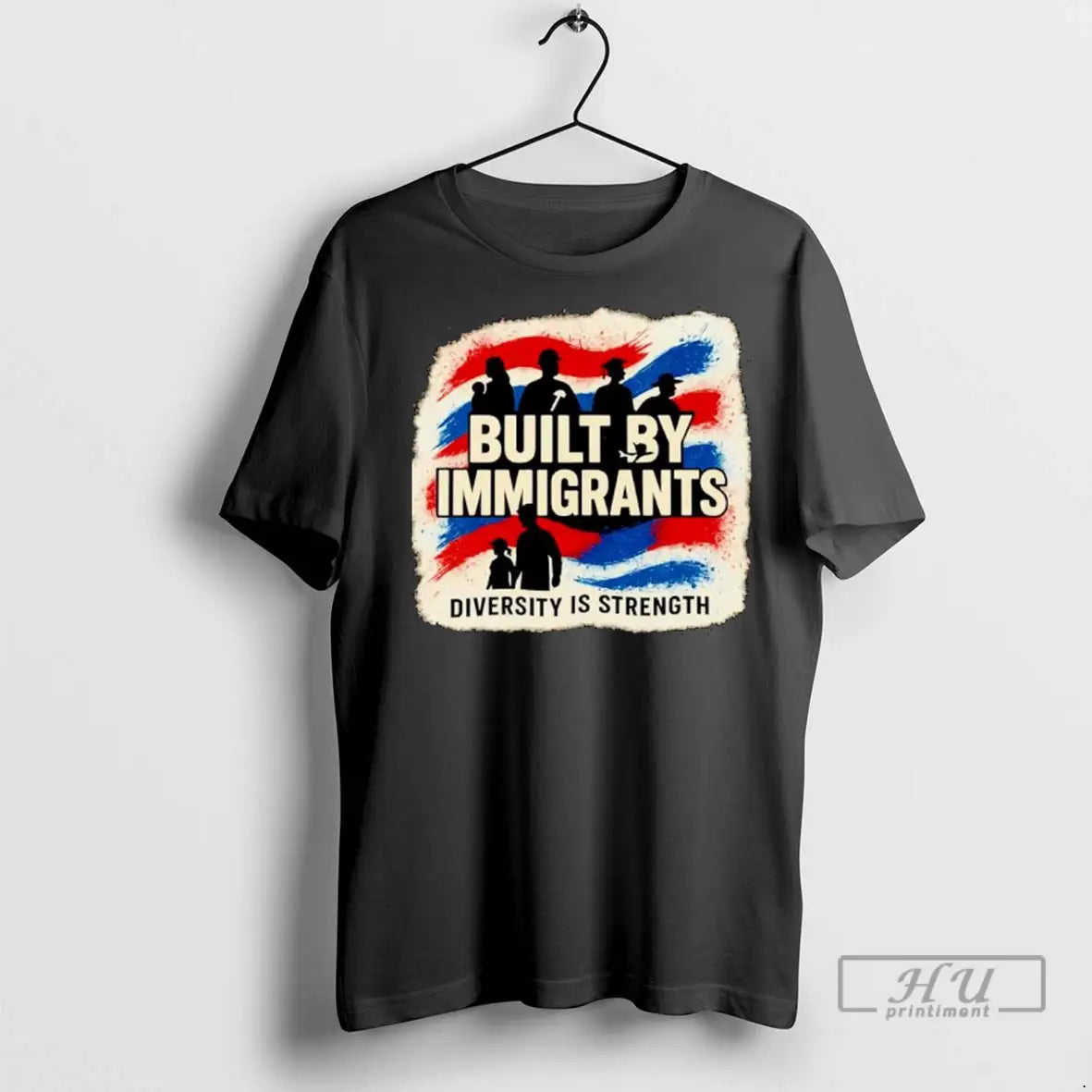 Trending Built Immigrants Diversity Is Strength Ornaments T Shirts