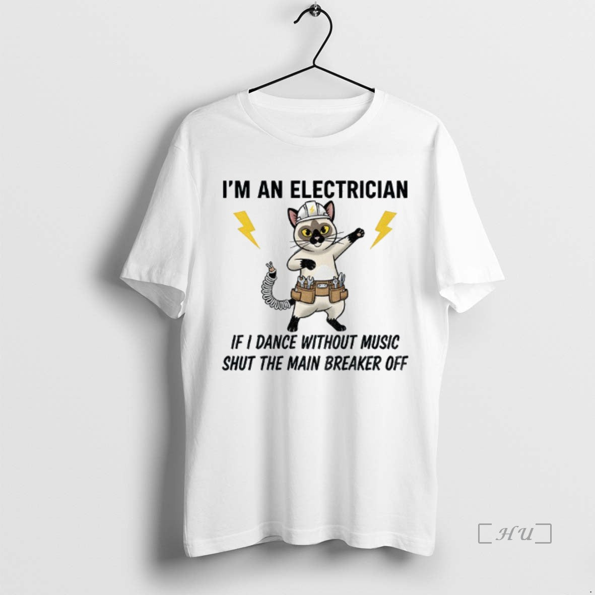 Trending Cat Im Electrician If I Dance Without Music Shut Main