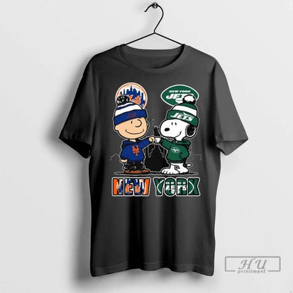 Trending Charlie Brown New York Mets X Snoopy New York Jets 2025 Long