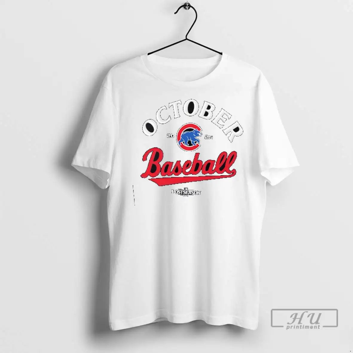 Trending Chicago Cubs October Baseball Postseason 2025 T Shirts Long