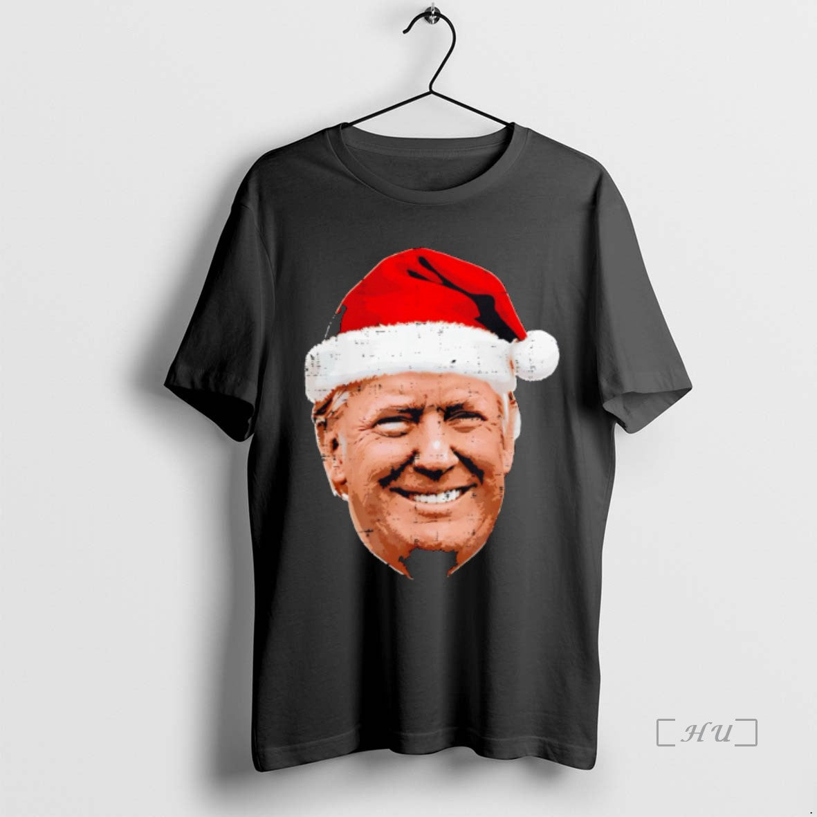 Trending Trump Face Santa Meme Sweatshirt Modern Apparel