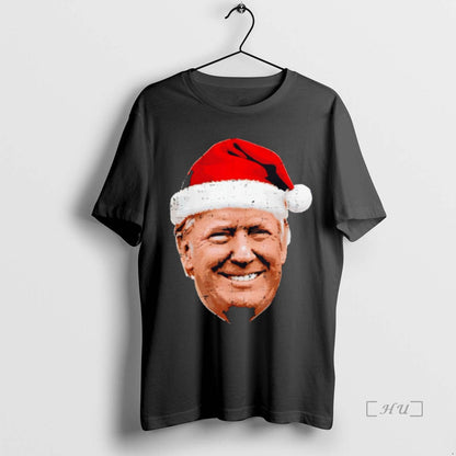 Trending Trump Face Santa Meme Sweatshirt Modern Apparel