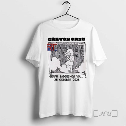 Trending Crayon Case Gemar Sadgeshow Vol 2 Hoodie Classic Style