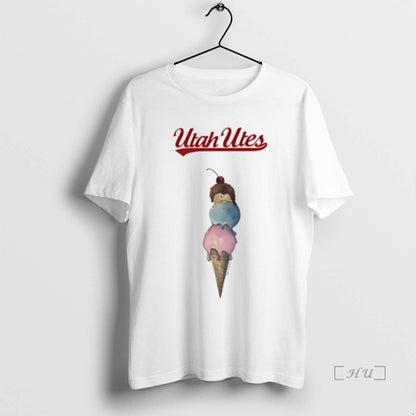 Trending Cream Utah Utes Triple Scoop Long Sleeve Unique Look
