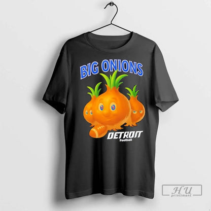 Trending Detroit Lions Big Onions Football T Shirts Tank Top Vintage