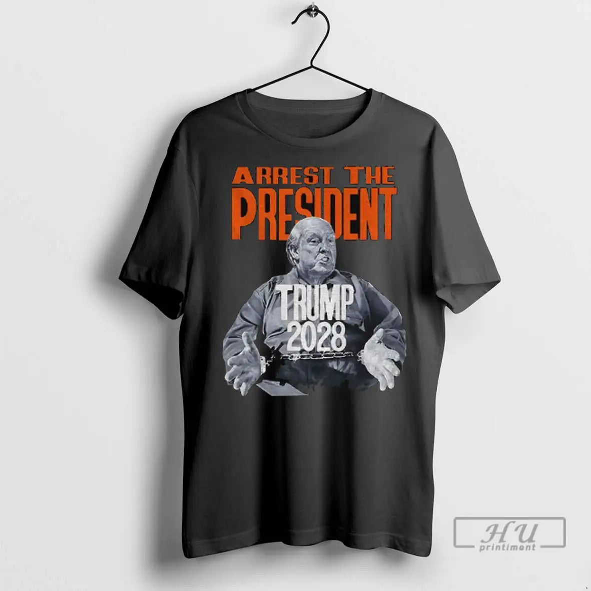 Trending Donald Trump Bald Lock Him Up Illustration Arrest President