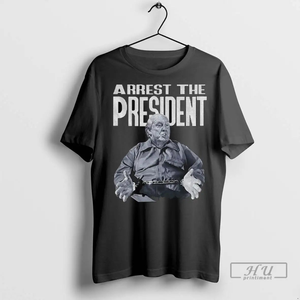 Trending Donald Trump Bald Lock Him Up Illustration Arrest President